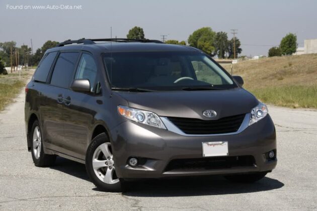 2010 Toyota Sienna 3.5L V6 Engine (2GR-FE, VIN K)