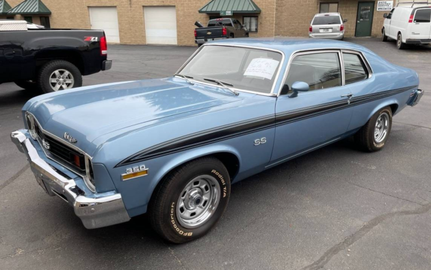 1973 Chevy Nova 8-350 V8 Engine