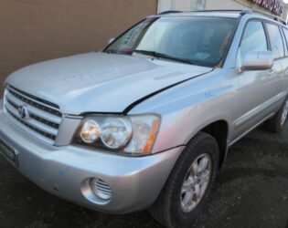 2001 Toyota Highlander Transmission 4WD 6-Cylinder AT